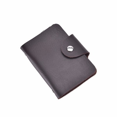 Fashion Multiple ID Cards Holders Pack Faux Leather Bulk Business Gifts Hasp Design High Quality Credit Card Holder