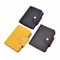 Soft Split Leather Business card holders Wallet For men & women's Bank Credit Card & ID Holder bags